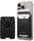 Spigen Rugged Armor 2 MagFit Magnetic MagSafe Wallet 3-Card Holder Compatible with iPhone 16/15/14/13/12 Models, MagSafe Accessories - Matte Black