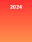 January - December 2024 Dated Monthly and Weekly Planner, Goal Setting, Habit Tracking, Daily Gratitude Practice, 8.5x11, red orange gradient: Great ... productivity, and working towards goals.