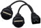 HuaLiSiJi IEC320 C20 auf Schuko Buchse 16A 250V, USV Stecker C20 Stecker auf CEE7 Buchse, für Außen Oder Innenbereich 35cm