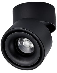 Hemobllo Scheinwerfer im Innenbereich LED-Deckenstrahler Scheinwerfer im nordischen Stil geführte Decke Schienenbeleuchtungskopf Punktlicht Oberfläche montiert Downlight Deckenlampe