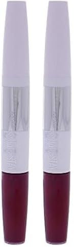 Maybelline New York Lippenstift, Super Stay 24H, Flüssig und langanhaltend, Nr. 260 Wildberry, 5g (Packung mit 2)