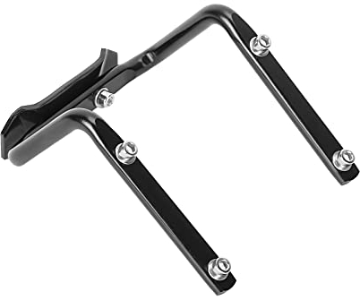 Doppelter Wasserflaschenhalter-Adapter, Fahrrad-Aluminium-Flaschenhalter-Konverter, Hoher Sicherheitsfaktor, Leichte Fahrradsattelrückseite, Doppelter Wasserflaschen-Adapter,