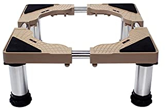 FFFDC Base per Lavatrice, Altezza 19-22 cm, piedistallo per asciugatrice, Frigorifero, congelatore, Lunghezza 45-66 cm, Larghezza 43-64 cm, Base per condizionatore d'Aria, vassoi da pavi