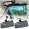 Visera Parasol Coche áNgulo Ajustable,32 * 14.5cm Accesorios Coche Antideslumbrantes para Una ConduccióN Segura,Extensor Parasol Coche para La MayoríA de Los Coches (2 Piezas)
