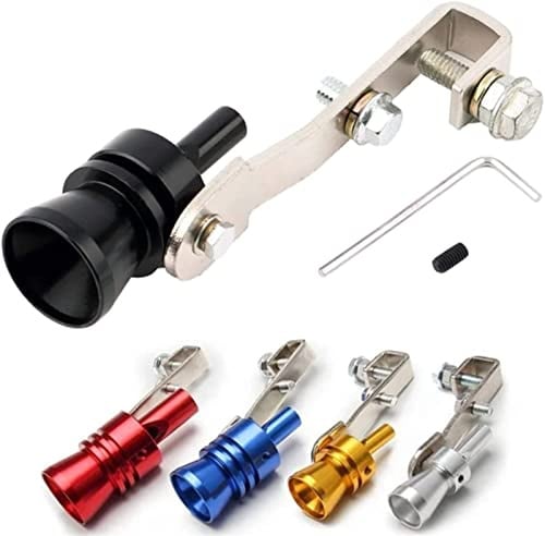 Tuyau d'échappement de voiture et de moto Tuyau d'échappement surdimensionné Roar Maker for voitures et motos, sifflet sonore de voiture, amplificateur de son d'échappement de voiture, soupape de souf