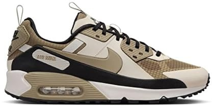 Nike Air Max 90 Drift Herrenschuhe (FB2877-100, Helles Orewoodbraun/Schwarz/Phantom/Khaki), Helles Orewood Brown Black Phantom Khaki, 45 EU