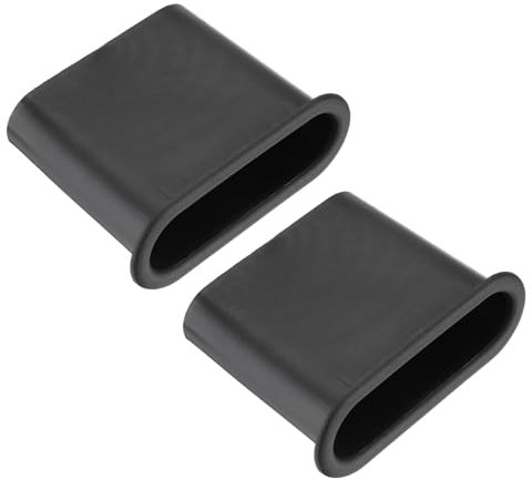 Sourcing Map 2Pcs 135x123mm/5.3x4.8 Inch Black Speaker Port Tube Subwoofer Bass Box Tube for DJ/PA Speaker Cabinets