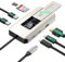 USB hub, WAVLINK hub with M.2 PCIe/SATA SSD Enclosure, USB-C/A 3.2 10Gbps, 100W PD, 4K@60Hz HDMI, SD/TF for Windows, Mac OS, Dell, HP, Lenovo