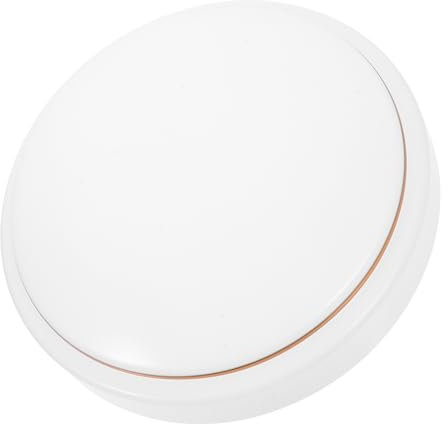 LOORGVEL Paralume Da Soffitto Circolare 18,7 Cm in Pvc Design Moderno Ed Elegante Copri-luce Per Plafoniere Sostituzione Lampade a Sospensione Per Soggiorno e Camera Da Letto Facile Installazione