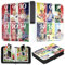 Football Card Binder 4 Pocket,Football match binder,Football Binder Card Holder, Soccer Card Holder Album, Sport Trading Collection Folder Book Storage Organizer(440 Card Capacity)