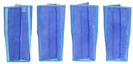BAOFUYA Atmungsaktive Mesh-Pferdebeinstiefel, Hufstress-Beinermüdungsschutzbandagen für Verschiedene Reitaktivitäten (Blue)