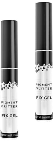 YARNOW 2 Stück Lidschattengel Fixiergel für Glitzer und Augenpigment Langlebiger Kleber Klebstoffbasis für Präzises Make Up bei Damen