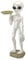 Design Toscano Roswell, der Alien, Butler-Figur