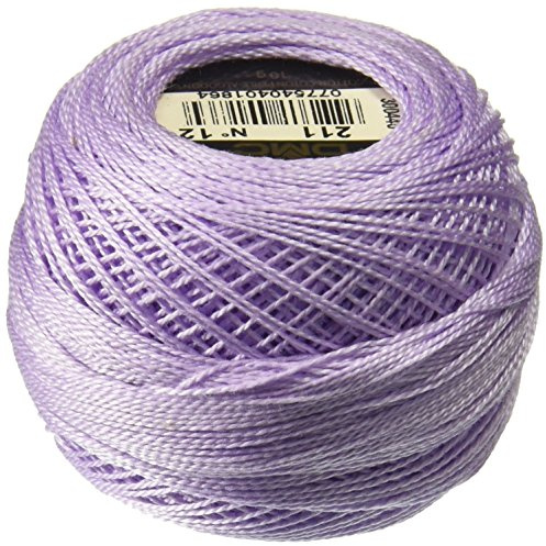 DMC Pearl Cotton Ball Size 12 141yd-Light Lavender