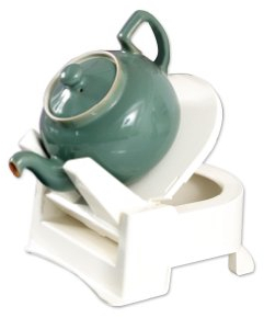 NRS Healthcare Multi-Purpose Kettle Tipper - Tipper Base for Cordless Kettles