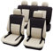 PETEX Auto Sitzbezüge Universal Komplett Set 17-teilig - Elegance beige, Eco Class mit SAB 1 Vario Plus