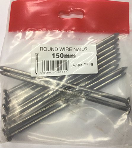 Round Wire Nails 150mm Appx 350g