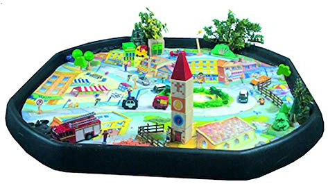 TTS AW10 Active World Tuff Tray Town Scene Mat