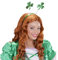 NET TOYS Kleeblatt Haarreifen St. Patricks Day Kopfschmuck Irland Haarreif Glück Kopfbügel Kleeblätter Haarschmuck Glücksbringer Accessoire Karneval Kostüm Zubehör