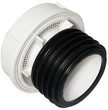 FloPlast AX110W External Air Admittance Valve 110mm - 82mm Push Fit / Solvent - White