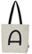 Hello-Bags. Borsa tote bag in tela con cerniera, fodera e tasca interna. Esterno: 100% cotone. Include una busta regalo kraft. Modello: A. Colore: Écru. Misure: 37x 38 cm.