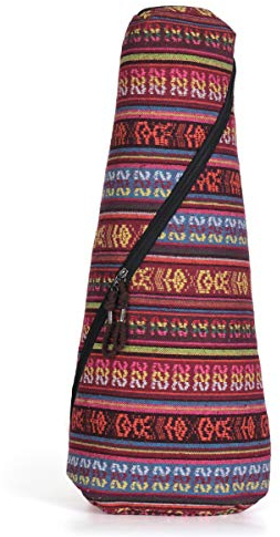 Glenmi Bohemian Ukulele Tasche für beide Sopran Konzert Ukulele 21 '' 23 '' 24 '', 10mm Schwamm gepolstert(Sopran&Konzert, Böhmisch 1)