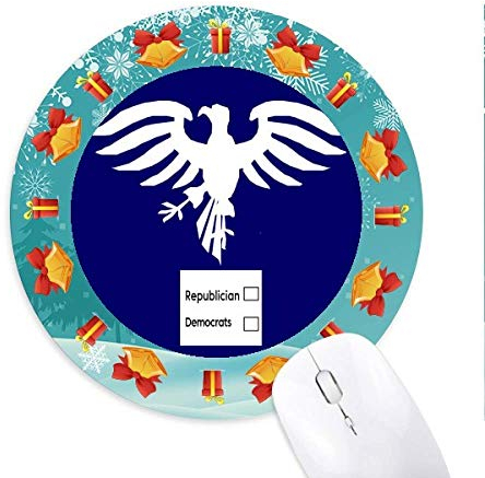 Wer hält Amerika USA Eagle Mousepad Round Rubber Mouse Pad