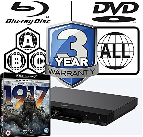 Sony UBP-X700 MULTIREGION Bundle including 1917 4K UHD Disc