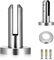 Wowlela Morsetto in Vetro, Supporto in Vetro Inox 304, 8-12mm Staffa in Vetro Regolabile, Morsetto per Vetro in Acciaio Inox, Ringhiera per Piscina Vetro Per Ringhiera Balaustra Per Balcone Piscina