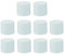 30ml givré crème bouteille étanche en plastique rechargeable large bouche bouteille avec couvercle de stockage de produits de beauté conteneur (paquet de 20, bleu)