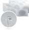10stk NFC Tag Aufkleber, 25mm Ntag216 NFC Tag Runde NFC-Karten Programmierbarer 888-Byte-Speicher Ntag216-Tags Kompatibel mit NFC-fähigen Telefonen und Geräten