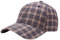 Karierte Basecap Damen Baseballmütze Sonnenschutz Baseballkappe Herren Verstellbar Freizeit Cap 2024 Frühjahr Sommer Outdoor Sport Schirmütze