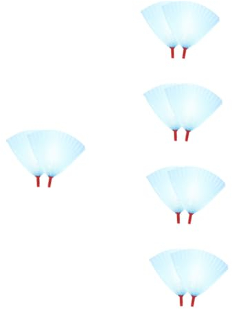 Cabilock 10 Stück Alter Sommer Rohrkolben Handventilator Sommer Handventilatoren Manueller Sommer Traditionelle Manuelle Ventilatoren Dekorative Ventilatoren