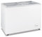 Ristoattrezzature Congelatore a pozzetto 139x68x83,2h cm 400 lt -18-22°C con ante in vetro scorrevoli