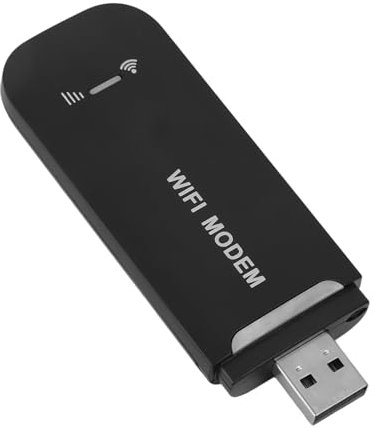 4G LTE USB-WLAN-Modem, Tragbarer 4G-Router mit SIM-Kartensteckplatz, Mobiler Hotspot Im Taschenformat, WPA-WPA2-WLAN-Verschlüsselung, Entsperrter Reise-Hotspot Unterstützt 10