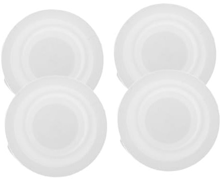 PartyKindom 4pcs Water Bottle Stopper Silicone Spill Stopper Lid Cover Replacement Caps for Bottle Leak Cover Fits