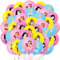 48 Stück Prinzessin Luftballons, Prinzessin Geburtstag Deko Mädchen, Prinzessin Geburtstag Ballon, Prinzessin Latex Ballons, Prinzessin Party Deko, Prinzessin Thema Balloons Deko Set