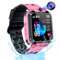 Kesasohe Smartwatch Kinder mit GPS und Telefon, Wasserdicht Handy Uhr Kinder Smartwatch mit Anruffunktion IP68 SOS Spiel Voice Chat Wecker Schulmodus Kinderuhr Geschenk für Jungen Mädchen Student