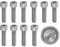 Vis INOX M4x20 mm tête cylindrique BTR Ø 4x20 mm | Vis M4 x 20mm CHC à 6 pans creux (clé allen) | Acier Inoxydable A2-70 (V2A/304) | ISO 4762 / DIN 912 : LOT DE 20 Pcs - ProRaje