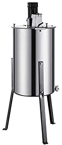 Presse À Miel Séparateur d'extracteur électrique à 3 cadres amélioré, centrifugeuse à tambour d'extraction de peigne en acier inoxydable de qualité alimentaire, bleu
