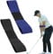 JYNARIX 2 PCS Golf Connection Band, Sport Golf Swing Trainer Aid Grip Secret Arm Band Trainer Value 1/2 Pack, Golf Swing Training Aid for Men Women (Blue And Black)