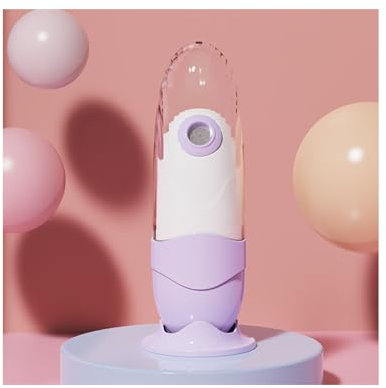 WYJRO Poire De Lavement Intime pour Femme Homme Enfant Femme Enceinte,Bidet Portable,Anus Douche Douchette WC pour Extérieure Camping,Violet,120ml