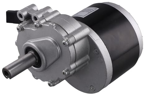 Qusedwey 12V 250W Gear Reduction Electric Motor Gear for 25H Chain Gear Type Suitable for 25H Chain