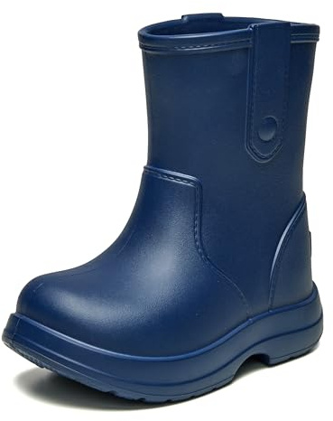 Ladeheid x Camminare Gummistiefel Kinder EVA leicht wasserdicht LA-CA-18 | Rutschfest, flexibel und bequem, robustes schlichtes Design, für Regen, Matsch, Garten, Schule und komfortable Alltagswege