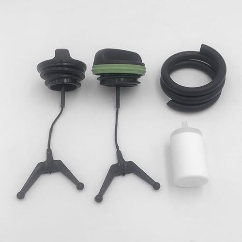 UTTASU Oil Tank Cap für Jonsered CS 2141 2145 2147 2149 2150 2152 2153, Ersatzteil mit Treibstofffilter und Ölkappe, Kompatibel mit OEM 531300354