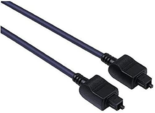 HAMA Cavo audio fibra ottica ODT M/ODT M, 1.5 m, Nero