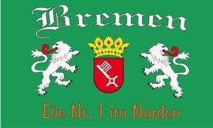 Flagge Bremen Nr. 1
