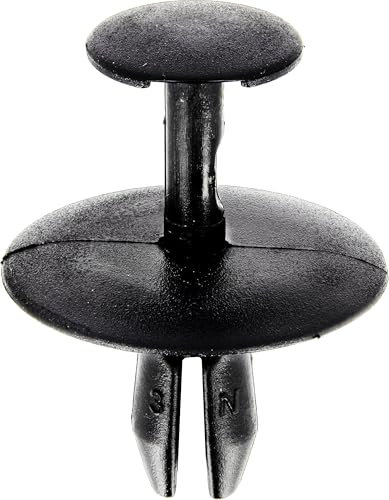 Restagraf - Rivet Plastique Multi-Usage - Compatible Certains Véhicules CITROËN, DS, PEUGEOT - Réf. 9703 - Sachet de 8
