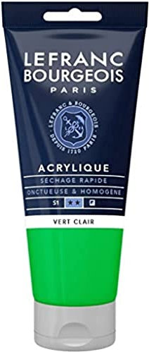Lefranc Bourgeois Fine Acrylic Colore Acrilico, Verde (Light Green), 80 ml