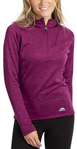 Trespass Damen Fairford Warmes Fleece 200 g m , Traubenwein Marl, XS EU